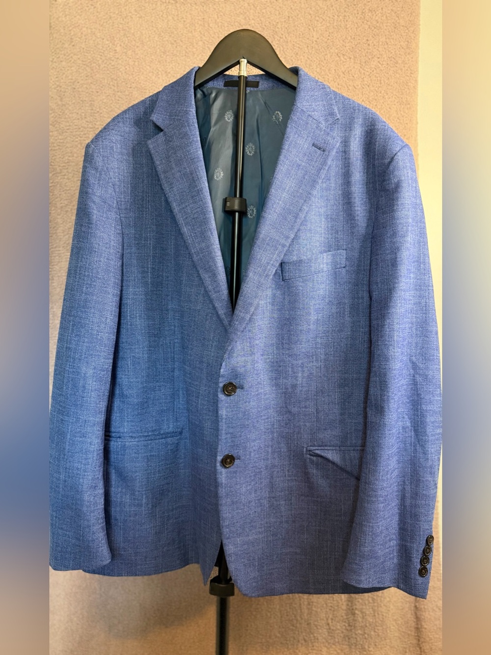 Lauren Ralph Lauren Men’s Blue Sport Coat Blazer 50R Two Button